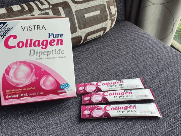 ดูแลตัวเองวัย 30+ ด้วย Vistra Pure Collagen Dipeptide 5000 mg